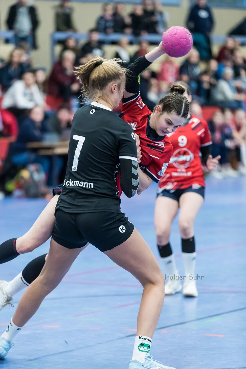 Bild 41 - B-Juniorinnen SG HH Nord - SV Henstedt Ulzburg : Ergebnis: 23:22